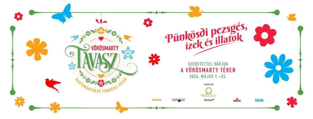 Pünkösdi pezsgés lesz májusban a Vörösmarty téren