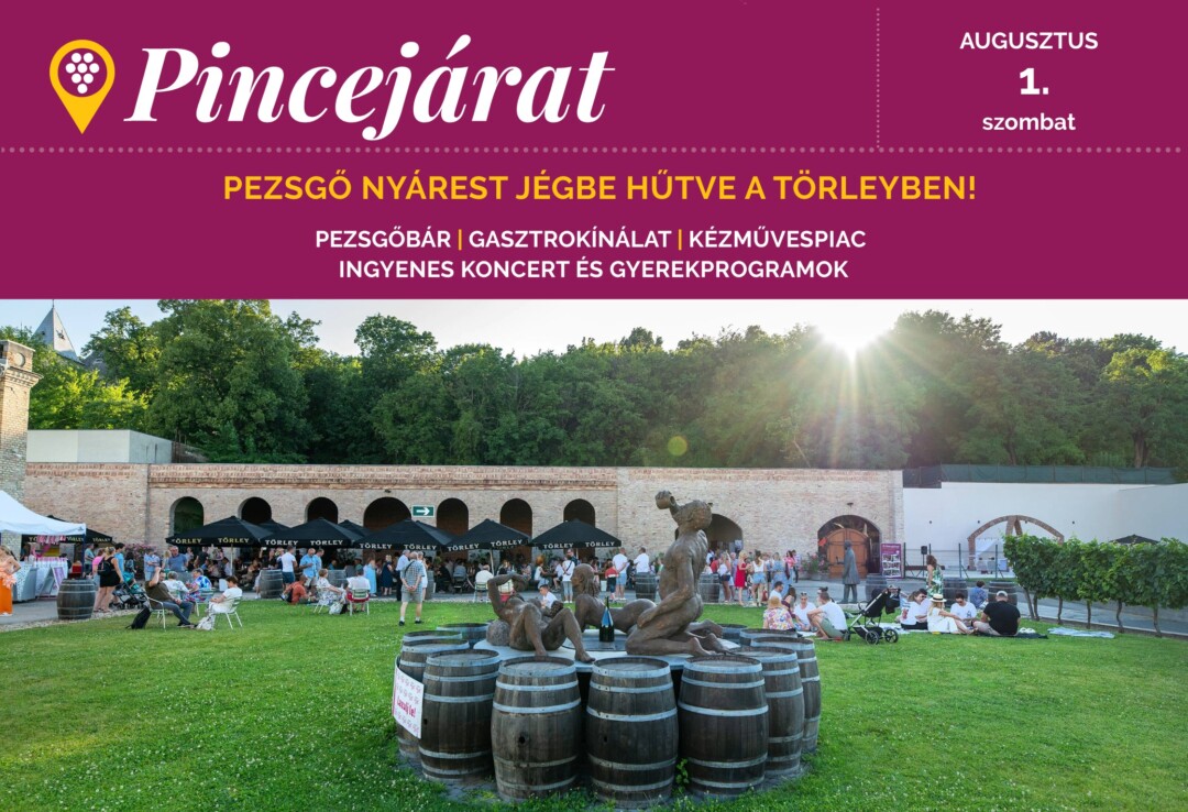 Jön az augusztusi „Pincejárat!
