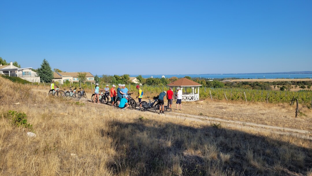 Könnyed e-bike túra a Balatonnál…