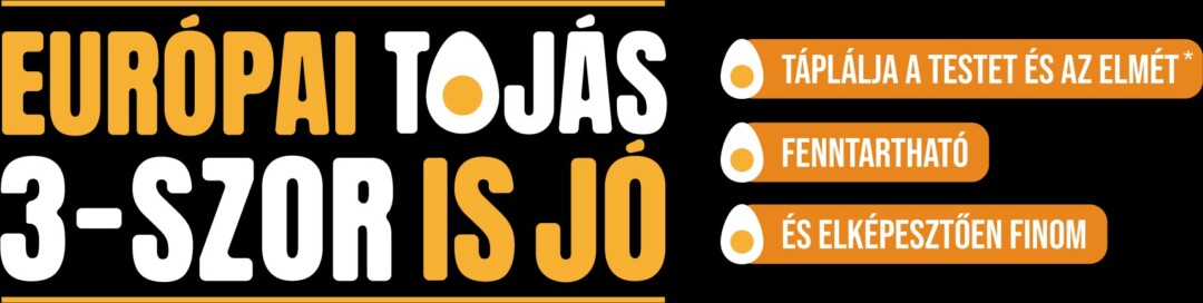 Elindult az „Európai tojás 3-szor is jó” kampány